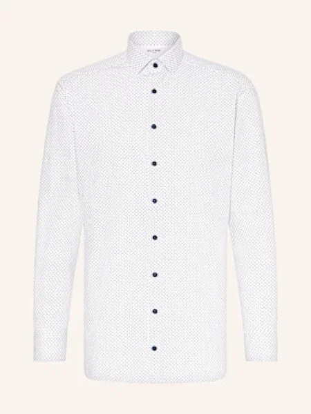 Olymp Koszula Z Dżerseju Luxor Modern Fit weiss biała