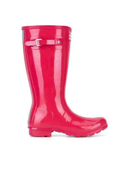 Резиновые сапоги Hunter розовые