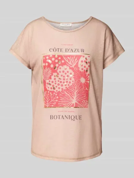 T-shirt z nadrukowanym motywem Christian Berg Woman
