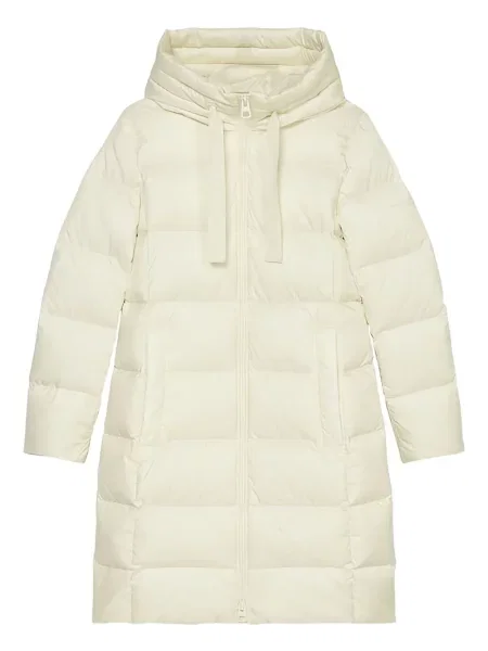 Palton Marc O'polo cu glugă alb
