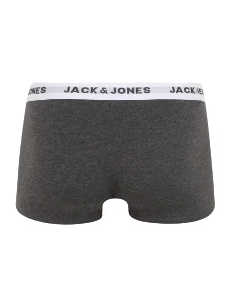 JACK & JONES Boxeri gri / negru / albastru / alb