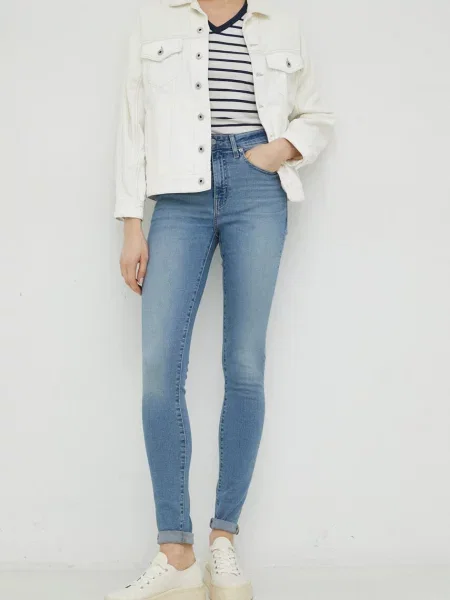 Levi's Dżinsy Kobiety jednolity niebieski