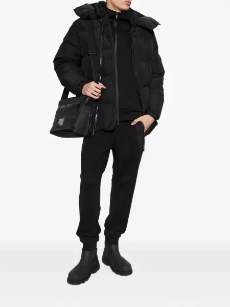 Hanorac cu glugă Moncler negru