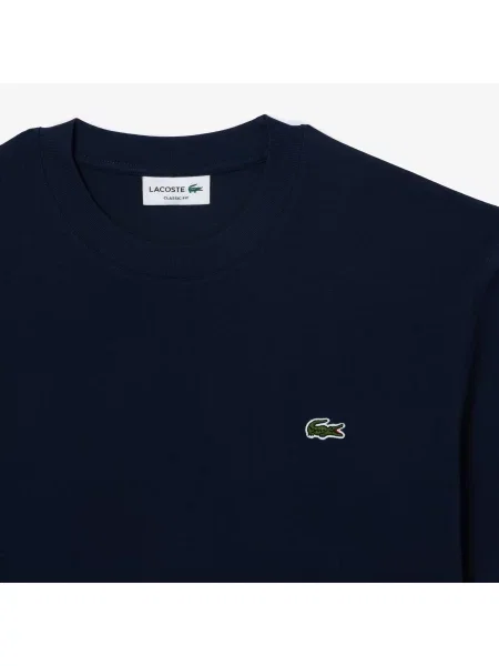 Классическая футболка Lacoste синяя