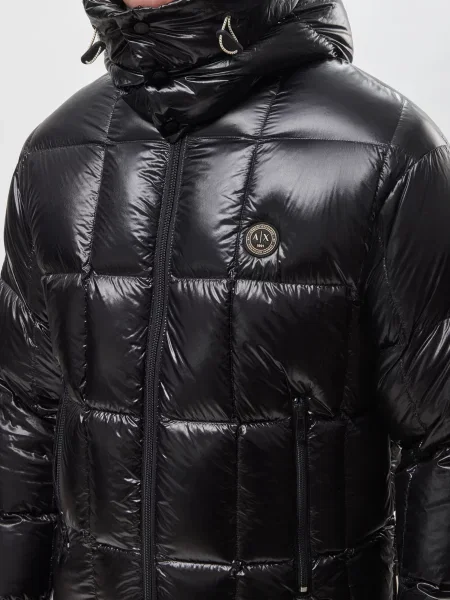 Пуховик Armani Exchange черный