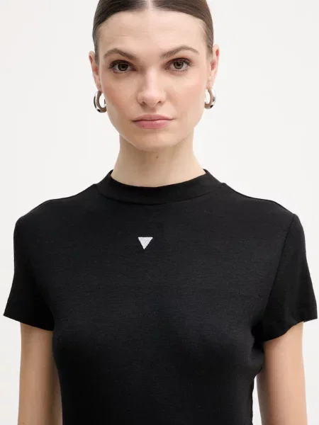 Футболка з домішкою шовку Guess TINA