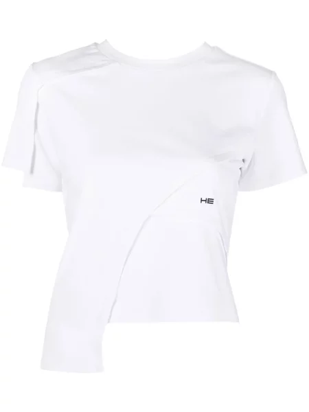 Haftowana koszulka Heliot Emil biała