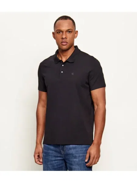 Calvin Klein Tricou polo negru