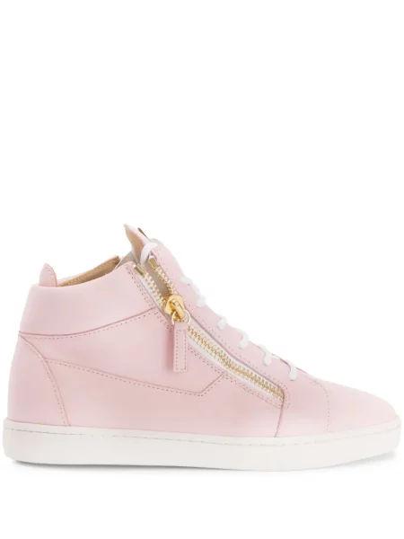 Sneakerși Giuseppe Zanotti din piele roz