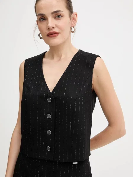 Жилет Guess однобортный черный