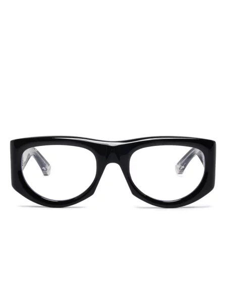 Ochelari de soare Gucci Eyewear cu imprimeu geometric negru