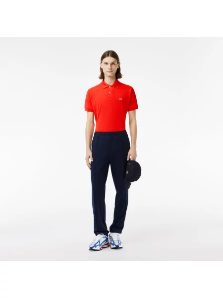 Поло Lacoste красное