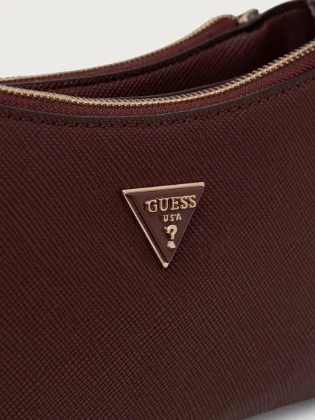Кожаная сумка через плечо Guess