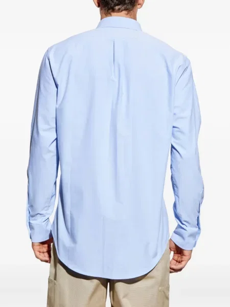 Cămașă Givenchy cu broderie albastru