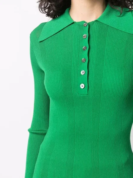 Polo Remain tricotate verde