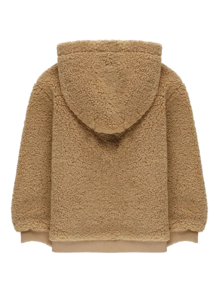 Kurtka bomber dziecięcy Moschino brązowy