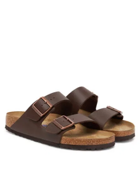 Pantofle Birkenstock hnědé