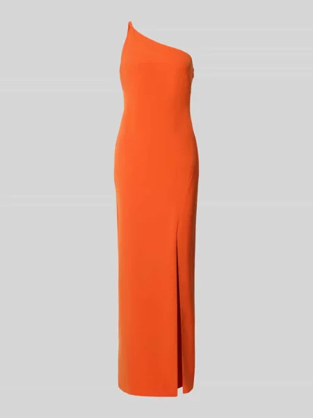 Sukienka wieczorowa o kroju slim fit na jedno ramię model ‘Mahure’ Lauren Ralph Lauren