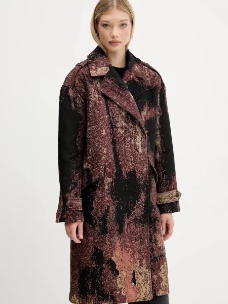 Пальто Desigual коричневое