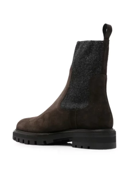 Botine Henderson Baracco din piele de căprioară maro