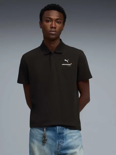 Поло PUMA Mclaren Small Logo Polo комбінований верх чорний