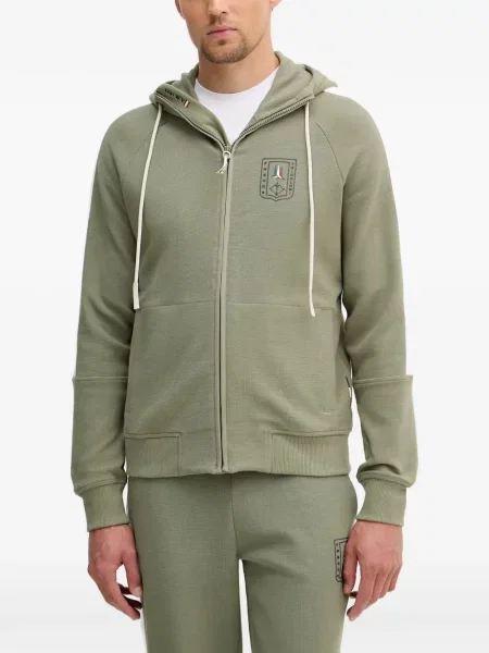 Hanorac cu glugă Aeronautica Militare cu autograf verde