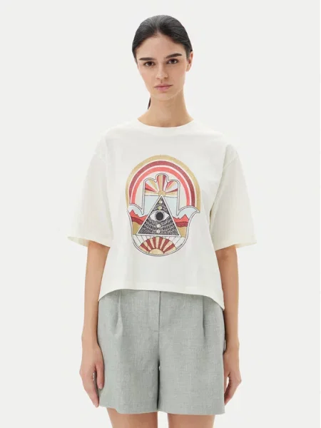 JDY T-Shirt Carla biały