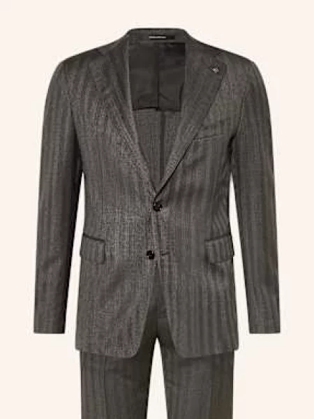 Tagliatore Garnitur Extra Slim Fit grau