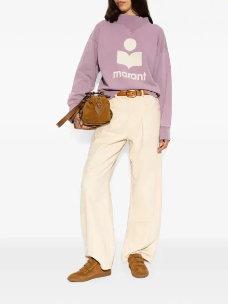 Hanorac Marant Etoile cu imagine violet