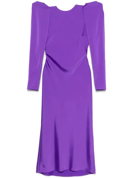 Maksi sukienka maxi Parlor garniturowa fioletowa