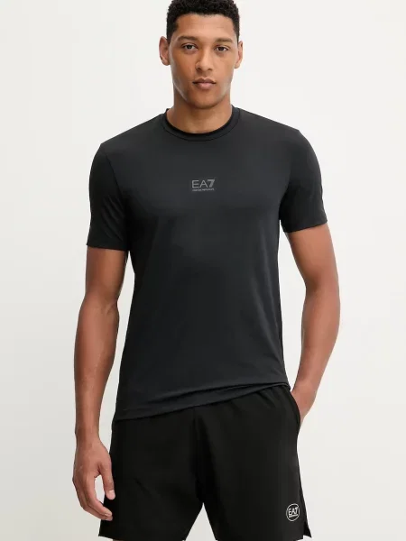 Тениска Ea7 Emporio Armani черно