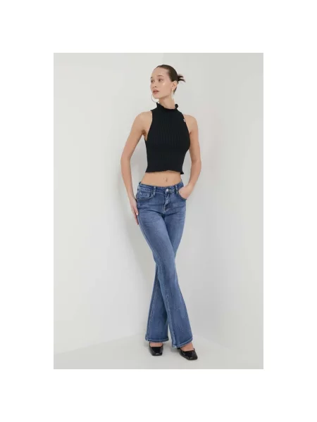 Sweter Moschino niebieski
