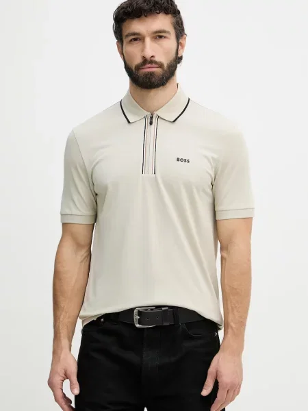 Polotričko Boss Green béžové