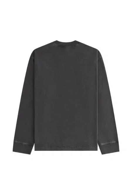 Hanorac Kith cu model floral cu imagine negru