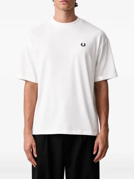 Majica Fred Perry s vezom bijela