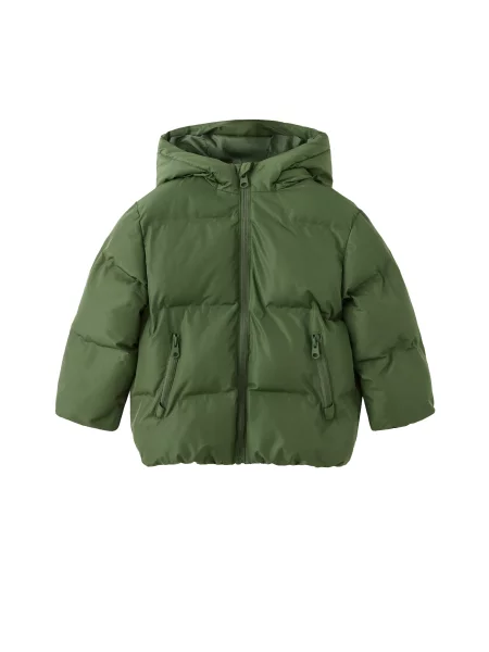 MANGO KIDS Geacă de primăvară-toamnă OCEANIA' verde