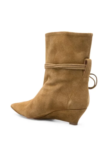 Botine Odissì cu funde cu pană maro