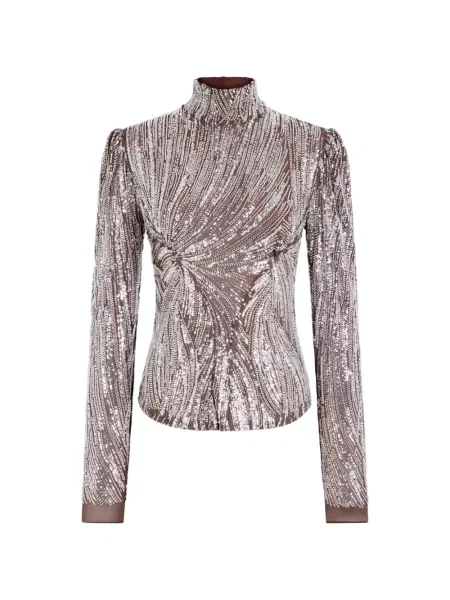 Top Rabanne cu paiete