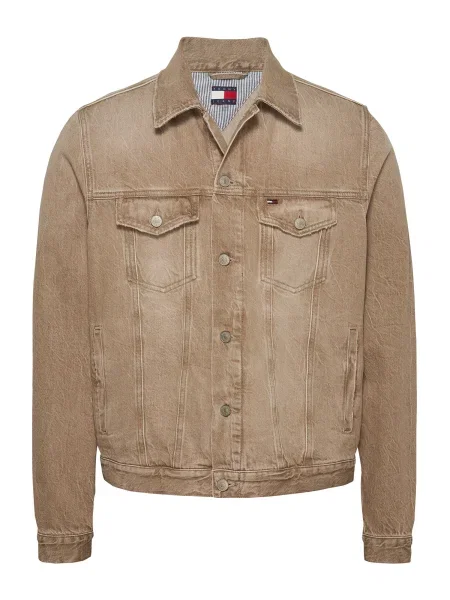 Tommy Jeans Prehodna jakna RYAN svetlo rjava