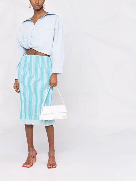 Ilgas rankinė Jacquemus balta