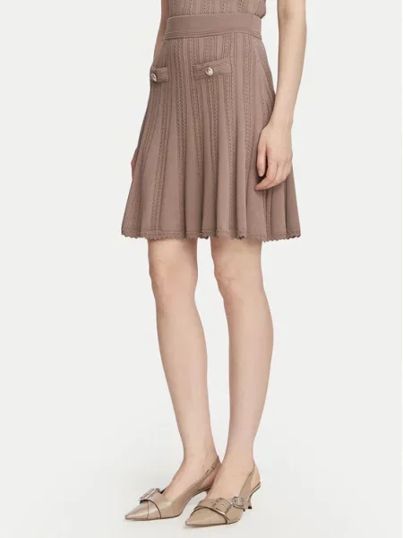 Спідниця міні Guess бежева