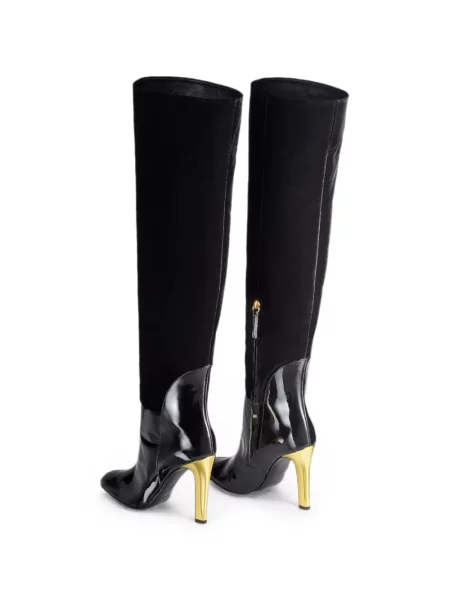 Cizme Temperley London din piele negru