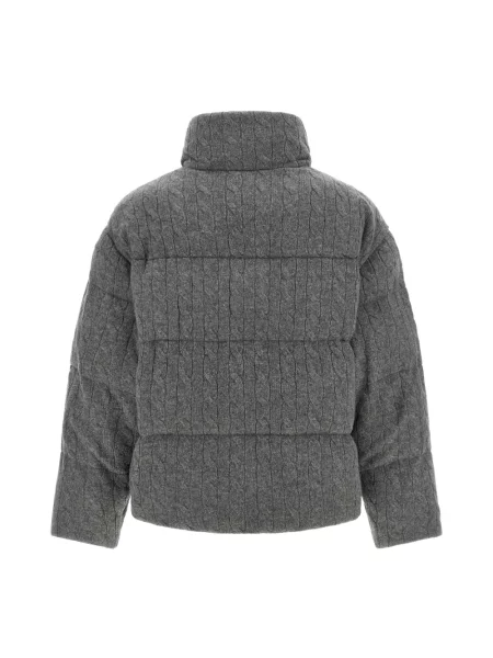 Kurtka Polo Ralph Lauren z kaszmiru szara