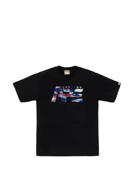 Tricou A Bathing Ape® cu autograf negru