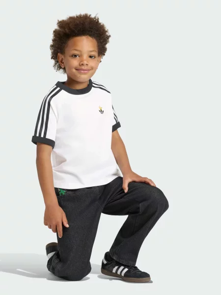 Детская футболка Adidas белая