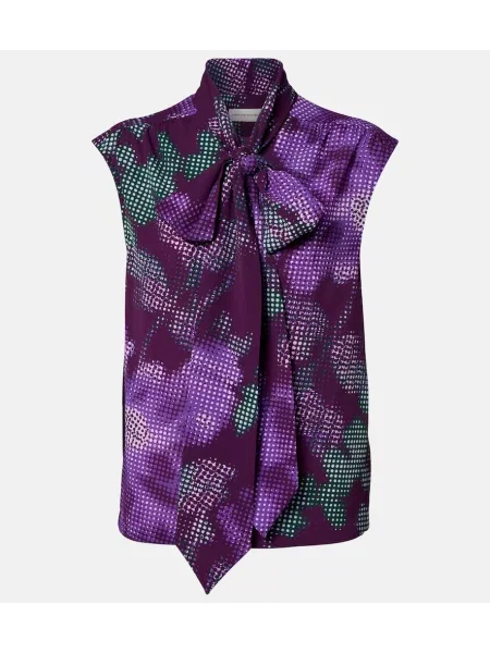 Top Dries Van Noten cu model floral