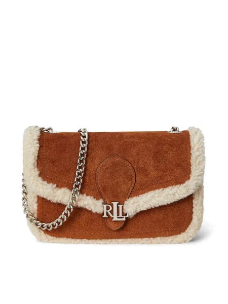 Чанта Lauren Ralph Lauren кафяво