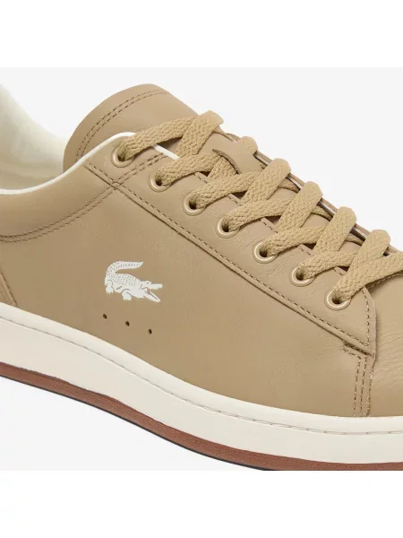 Lacoste Sneakersy Carnaby Set beżowy