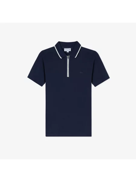 Lacoste Koszulka Polo Slim Fit granatowa