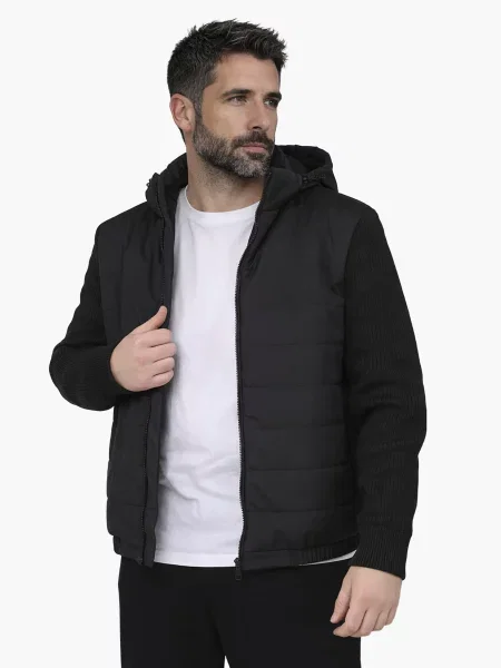 Демісезонна куртка YUKI чорний